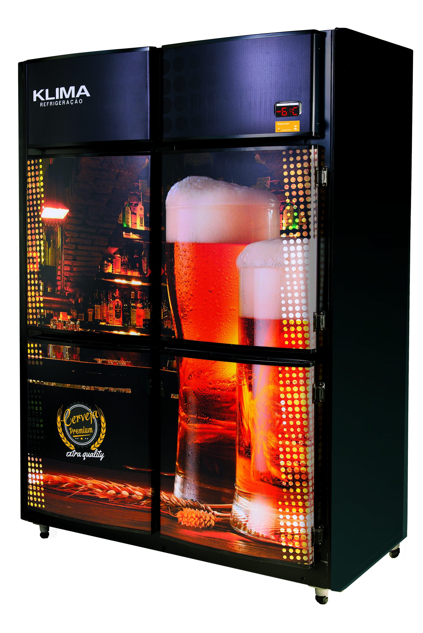 Heladera 4 puertas para Cerveza l Klima