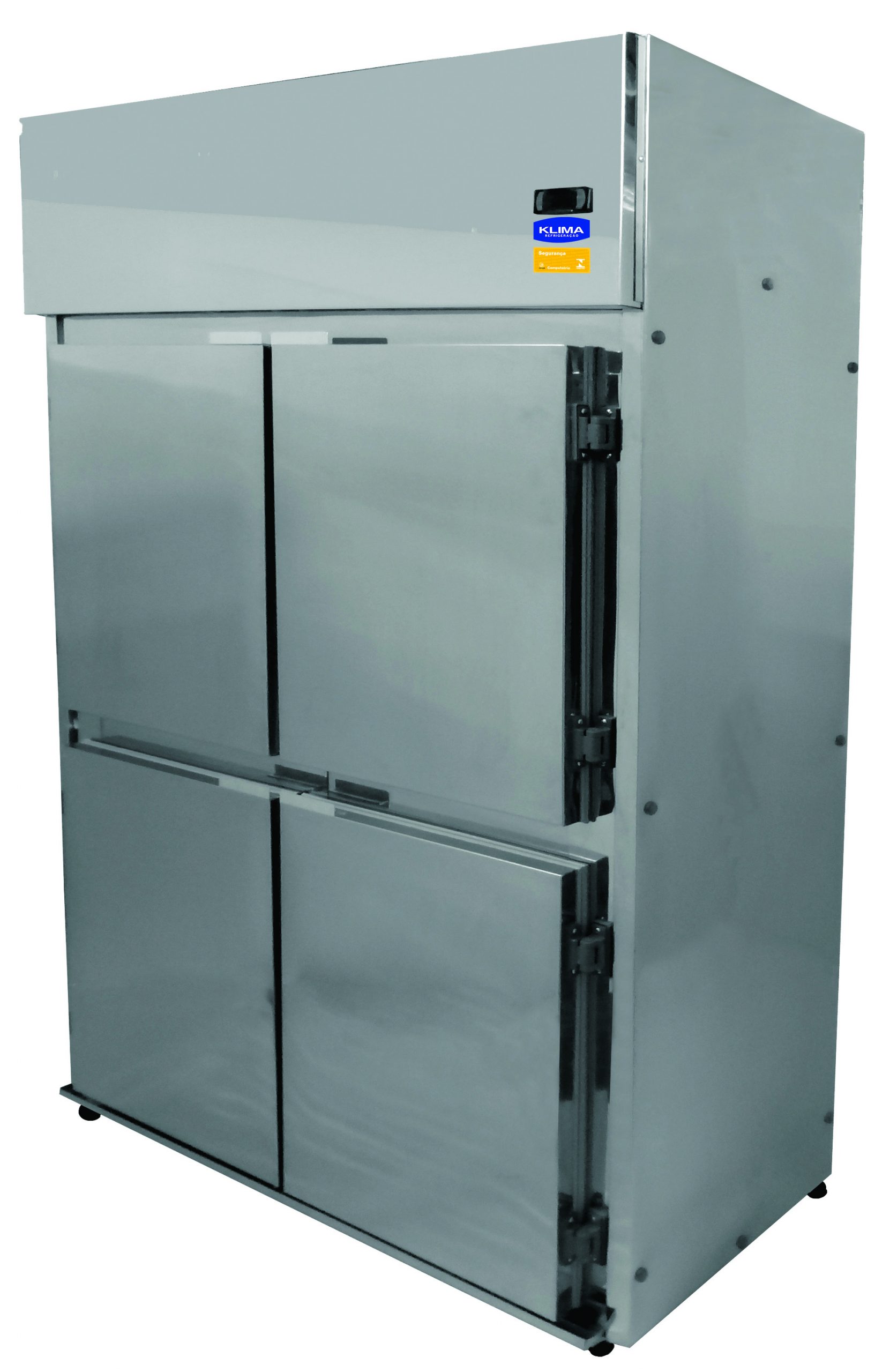 Heladera 4 puertas Acerinox digital Klima